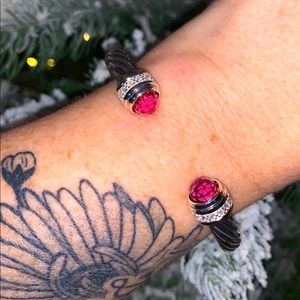 🌺David Yurman Pink Tourmaline Bracelet🌺